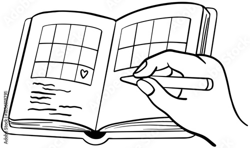 다이어리 메모하기