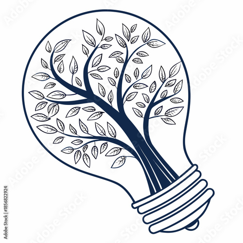 Illuminated tree idea