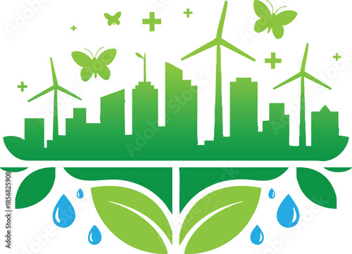 Sustainable Urban Harmony: The Future of Green Cities, Eco-Centric Infrastructure, The Blueprint for a Green Tomorrow, 