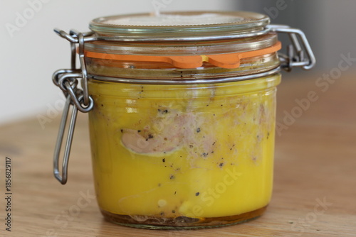 Canvastavla Bocal de foie gras