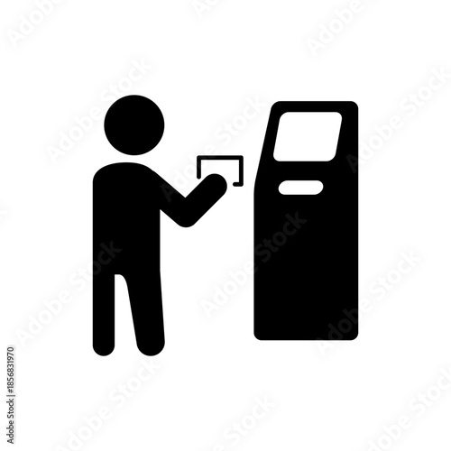 マイナンバーカードをかざす様子をイメージしたアイコン