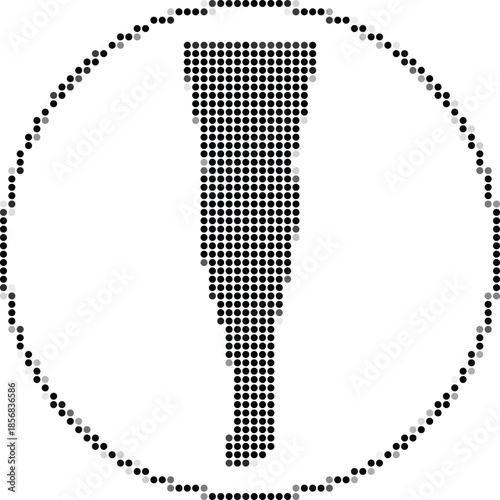 Dental Implant Icon Vector Illustration For Healthcare Technology