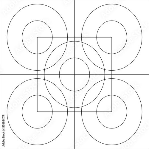 Wallpaper Mural set, hand drawn, ellipse, thin, point, cut, infographic, ui, switch, web, business, design, element, background, cartoon, figure, stars, unity, isolated, concept, graphic, around, icon, line, circle,  Torontodigital.ca