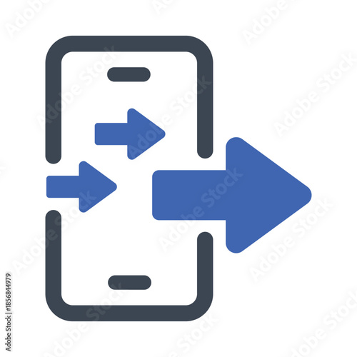 Arrows migrating / Moving icon