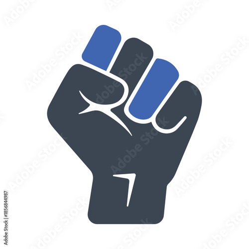 Clenched fist icon
