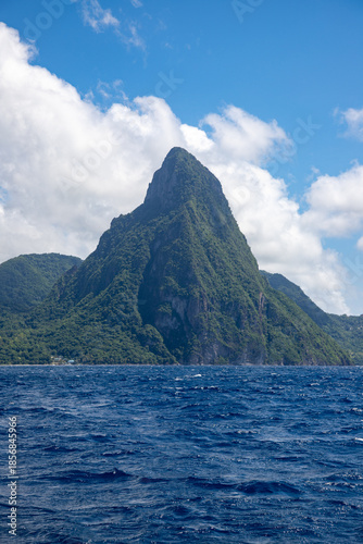 Wallpaper Mural St. Lucia Grand Piton Torontodigital.ca