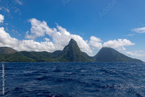 Wallpaper Mural St. Lucia Grand Pitons Torontodigital.ca