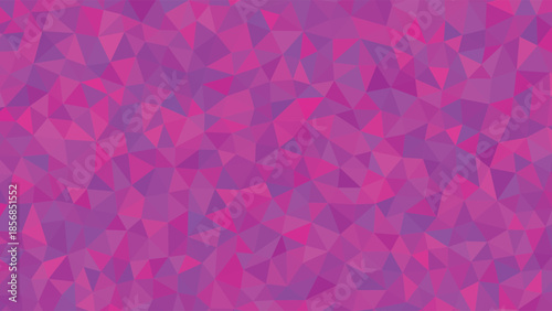 Abstract pink geometric paper texture background with triangles and decorative mosaic elements