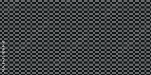 Seamless vector illustration of a dark carbon fiber mesh texture featuring a black and white industrial metallic grid pattern on a gray textile surface material