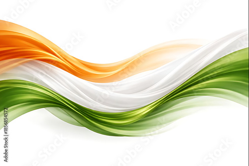 Indian Independence Day and Indian Republic Day Tricolor Design
