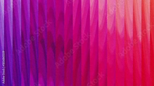 Abstract vertical stripes background in vibrant gradient of blue, purple, and pink colors with subtle texture animated background