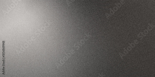 Black matte textured background with floating dust particles illuminated by soft light in the top right corner, creating a deep contrast between black and white.