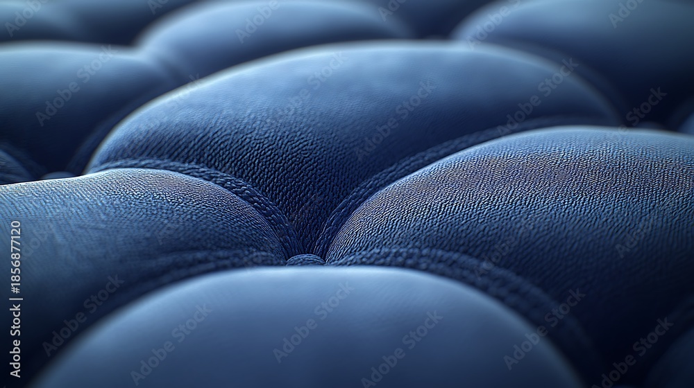 Obraz premium Dark Blue Quilted Texture.