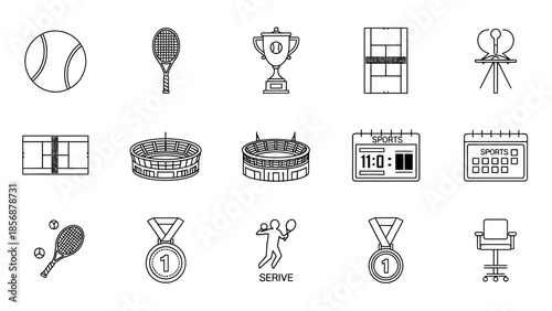 Athletic Competition Icon Pack