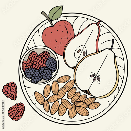 a cheerful santa claus carefully arranging assorted chocolates into a golden box on a round table with gifts nearby