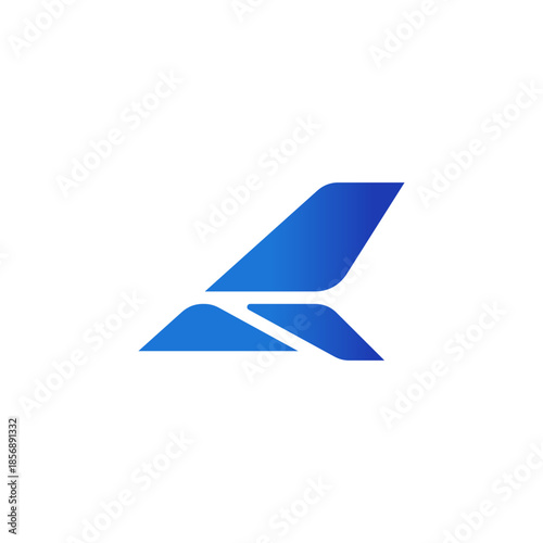 air plane logo technology icon arrow with the shape of a Jet Airplane, aviation, travel