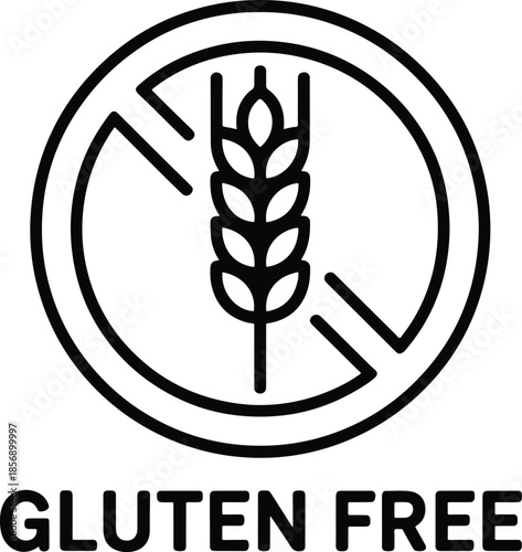 Gluten Free Symbol Dietary Restriction No Wheat