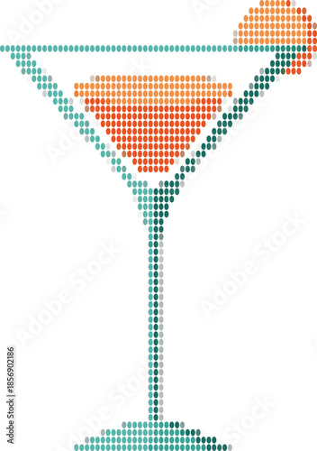 Red Drink Pixel Art Design