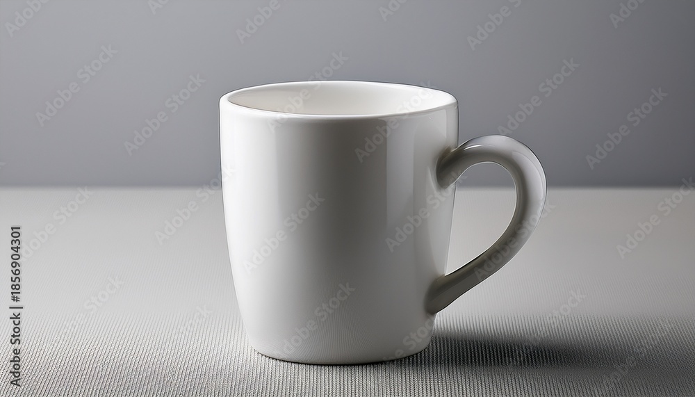 Fototapeta premium White Ceramic Mug