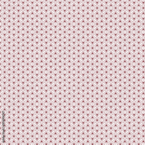 Red Polka Dots Seamless Pattern on White Background