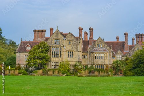 UK, Haywards Heath, 22.08.2025: Historic Manor House At Borde Hill Gardens England