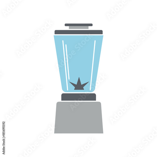 Modern Kitchen Blender Appliance for Smoothies and Juices.