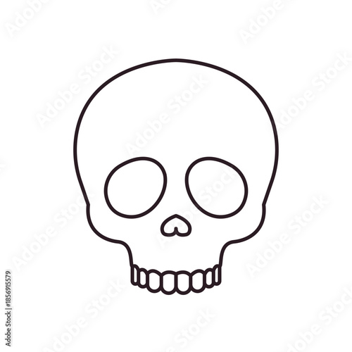 skull death scary halloween dead skeleton toxic pirate dying from laughter emoji symbol sign icon vector illustration isolated flat