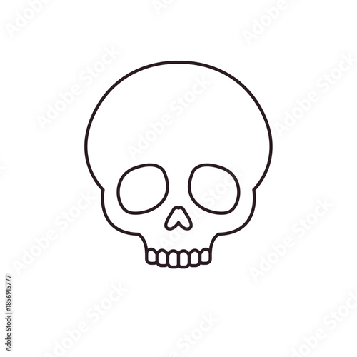 skull death scary halloween dead skeleton toxic pirate dying from laughter emoji symbol sign icon vector illustration isolated flat
