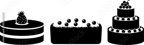 Hand Drawn Bakery & Dessert Icon Set