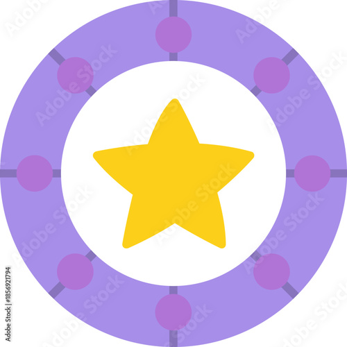 Horoscope Wheel Icon