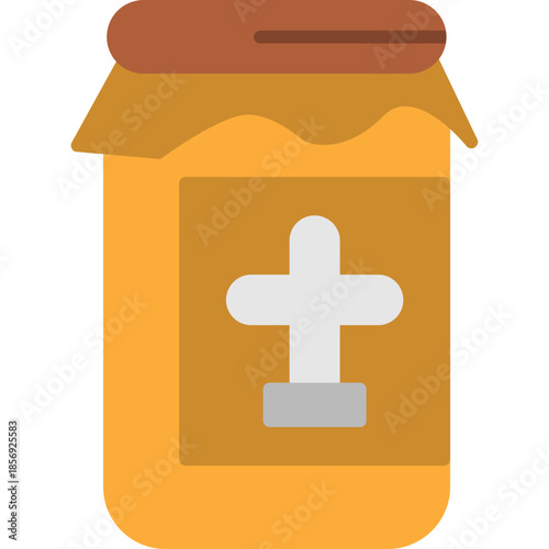 Blessing Jar Cross Icon