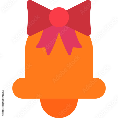 Church Bell with Bow Icon