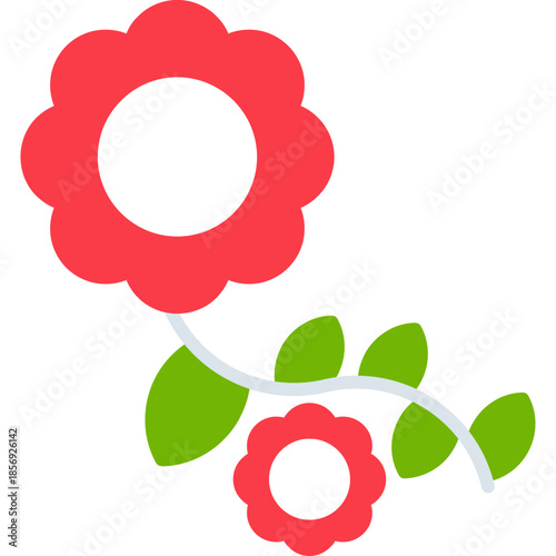 Simple Flower Bloom Icon