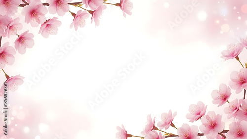 Wallpaper Mural Soft Pink Blossom Floral Background for Valentine’s Day Love Design Torontodigital.ca