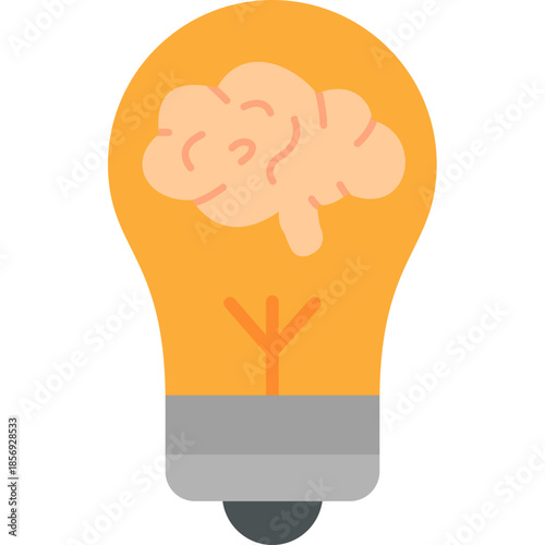 Idea Lightbulb Symbol Icon