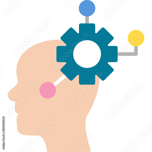 Critical Thinking Head Gear Icon