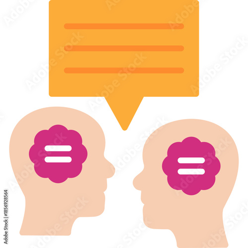 Team Discussion Speech Bubbles Icon