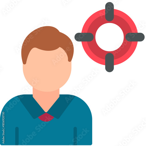 Goal Focused Thinking with Target Icon