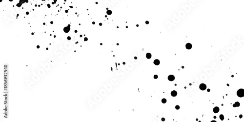 black and white paint. Illustration: ink splash background vector. Space for graffiti and lettering.