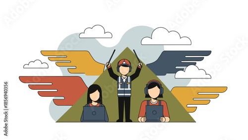 Teamwork and Leadership in Business A Collaborative Success Story.