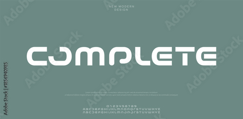  Complete Minimal modern alphabet fonts. Typography minimalist urban digital fashion future creative logo font. decorative wedding vintage logos