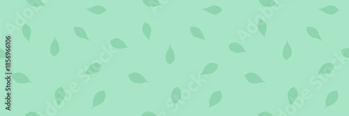 Leaves, seamless pattern, Natural organic shapes, Background banner