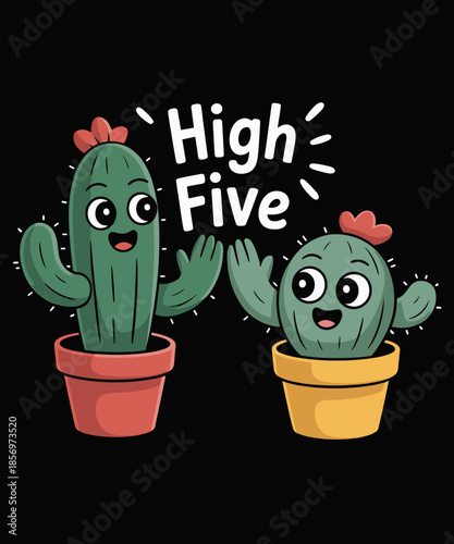 Funny Succulent Cactus Buddies Gardening Plant Botany Lover