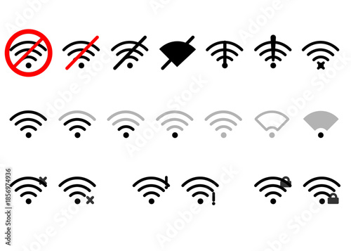 wifi,Wifi icon set.signal vector icon. Wireless icon vector
