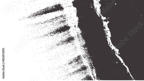 Black and map of Florida with scattered dots pattern