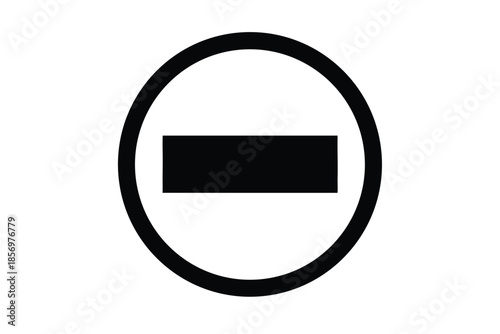 minus remove vector icon silhouette