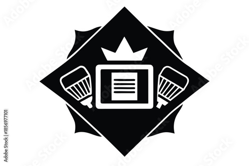 content creation vector icon silhouette