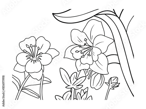 Simple Flower Temple Design