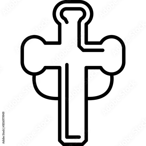 Jesus Cross Symbol Icon