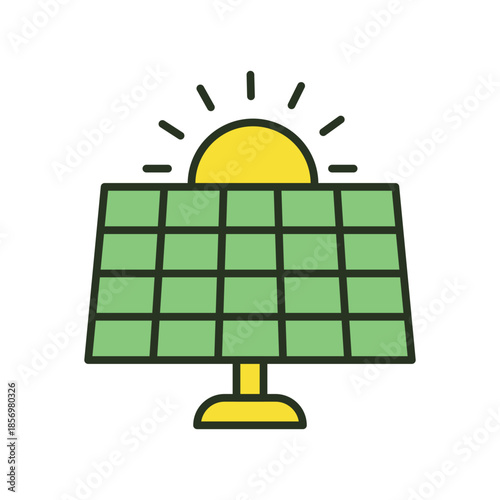 Renewable and Clean Energy Vector Icons